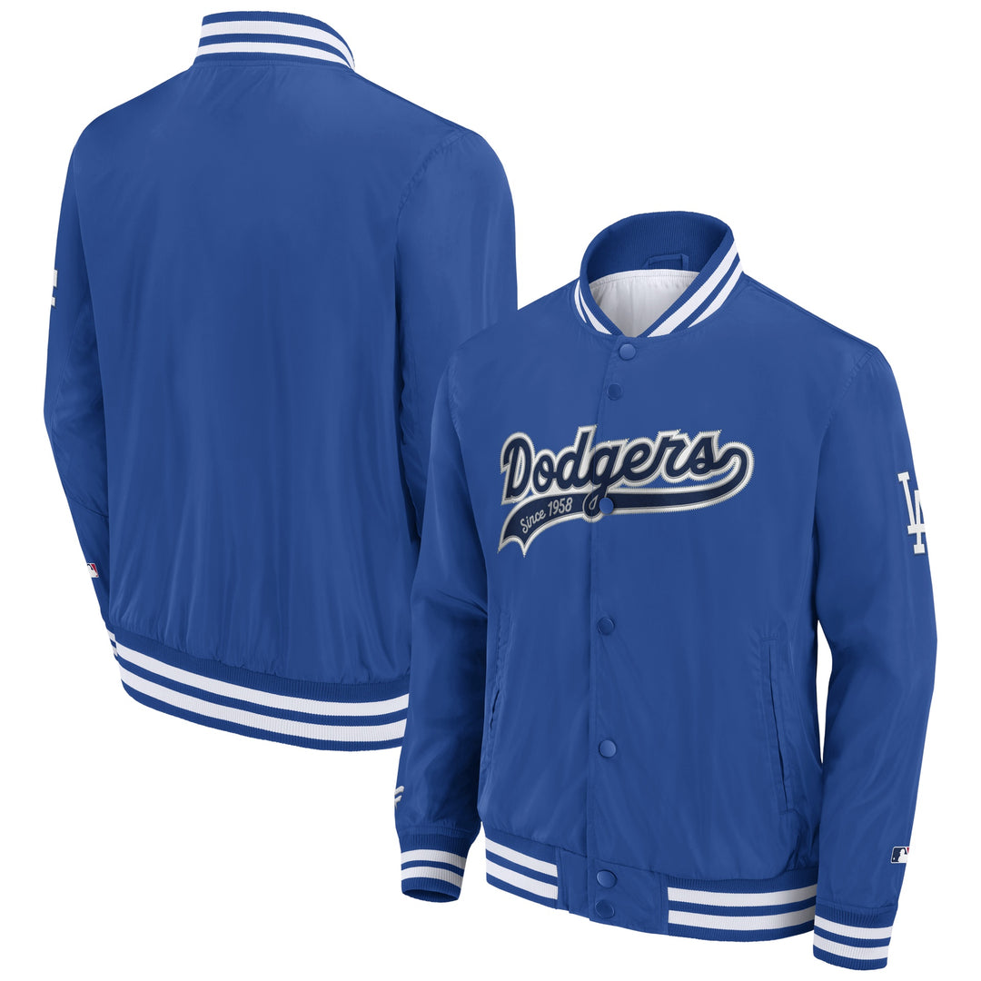 Fanatics - Wordmark Satin Jacket - LA Dodgers