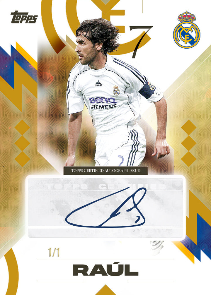 Real Madrid Los Blancos 2025/26 Topps