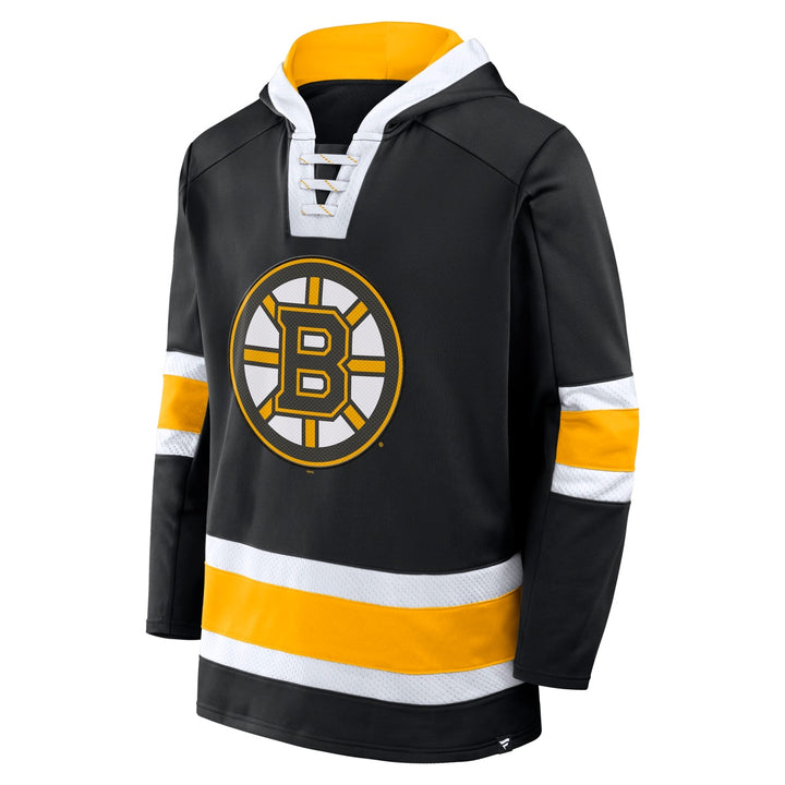 Fanatics - Mens Laced Hockey Hoody - Boston Bruins
