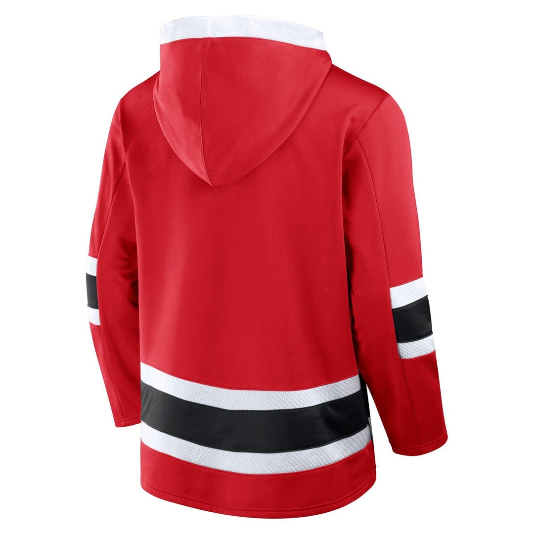 Fanatics - Mens Laced Hockey Hoody - Chicago Blackhawks