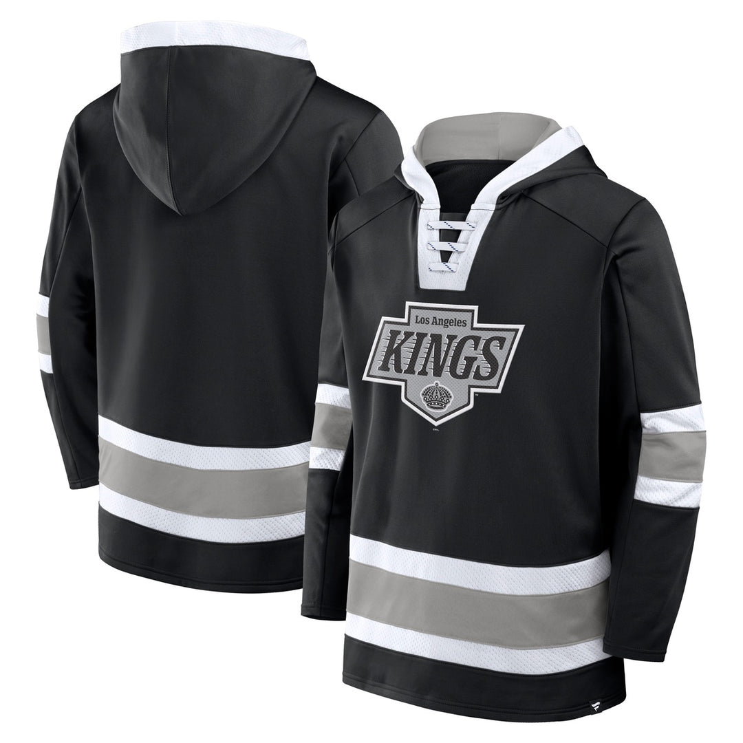 Fanatics - Mens Laced Hockey Hoody - Los Angeles Kings