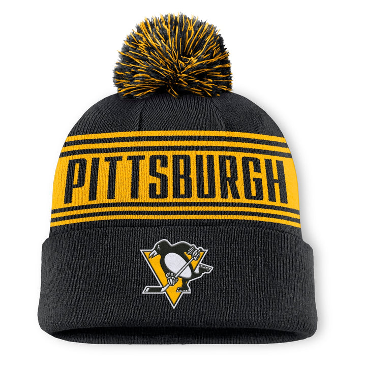 Starter - Pittsburgh Penguins - A/CAP Beanie Cuff W/Pom