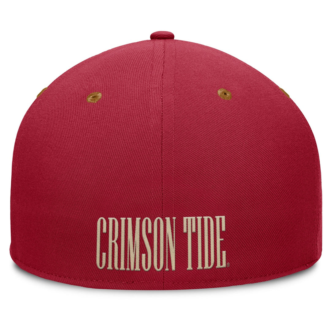 University of Alabama Fitted Fanatics Red/Light Brown