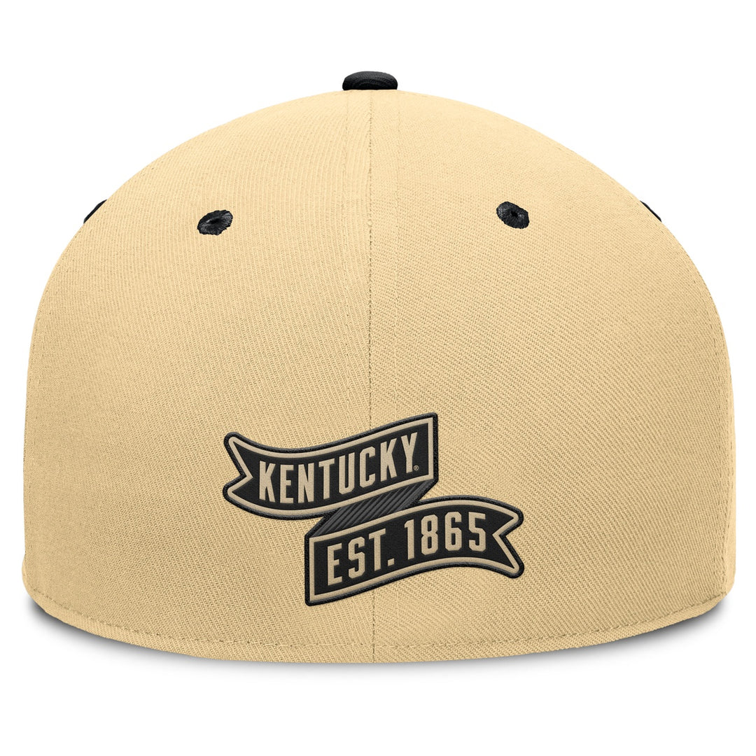 University of Kentucky Fitted Fanatics Cream/Black