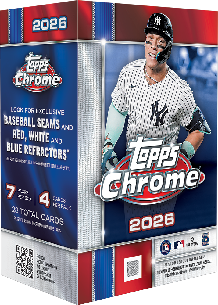 Topps Chrome Baseball 2026 Value Box - Pre Order