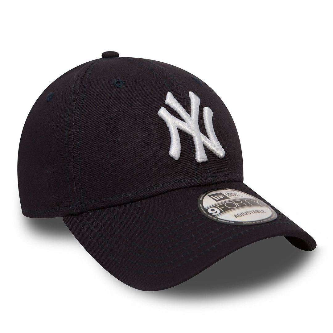 New York Yankees MLB League Basic 9FORTY Strapback New Era Navy/White