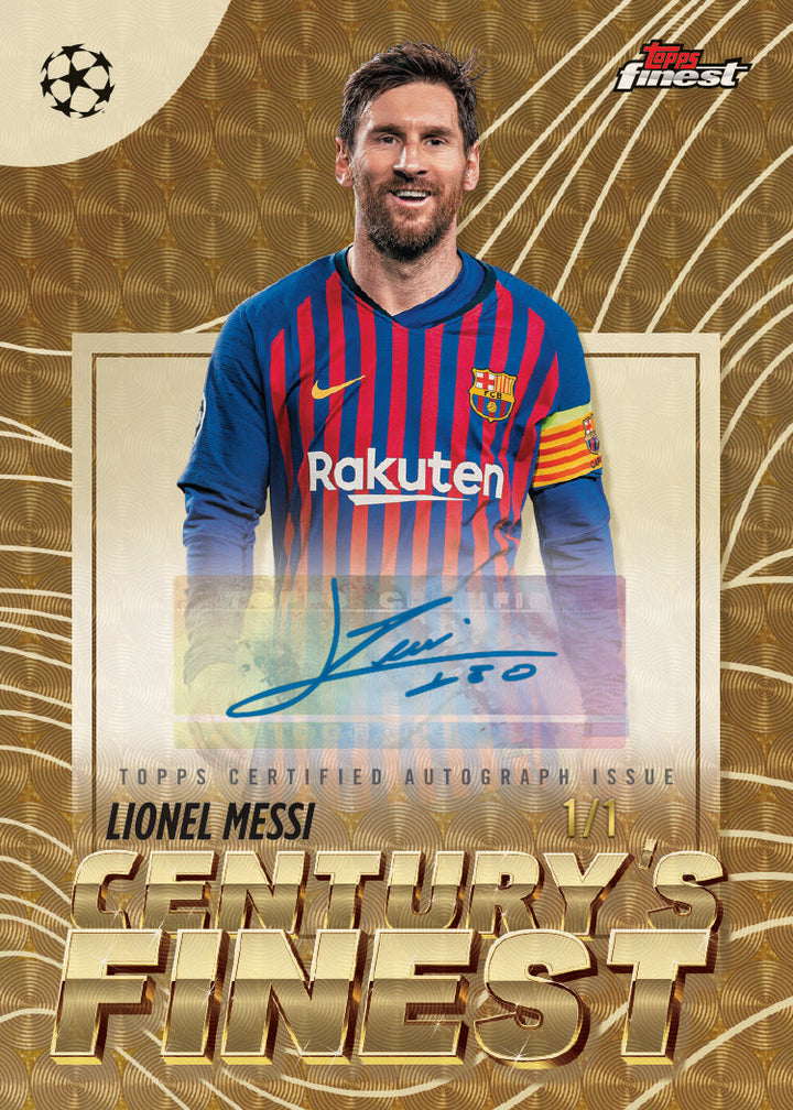 Topps Finest UEFA Champions League 2025-26 Hobby Box