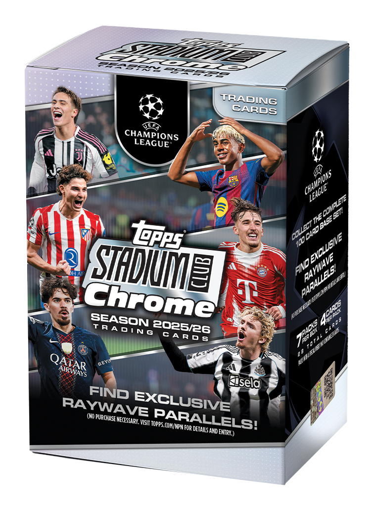 Topps Stadium Club Chrome UCL 25-26 Value Box - Pre Order