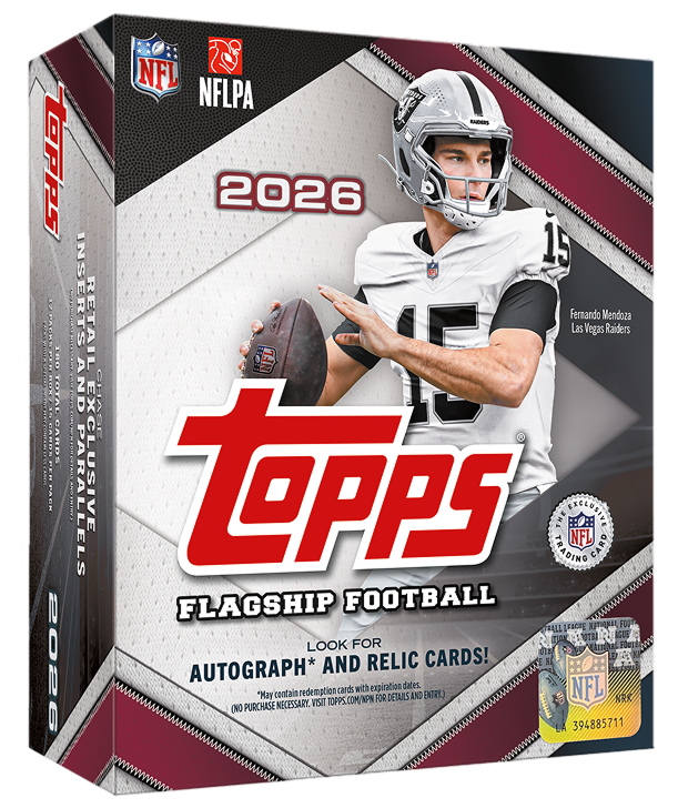 Topps NFL Flagship Football 2026 Mega Box - Pre Order