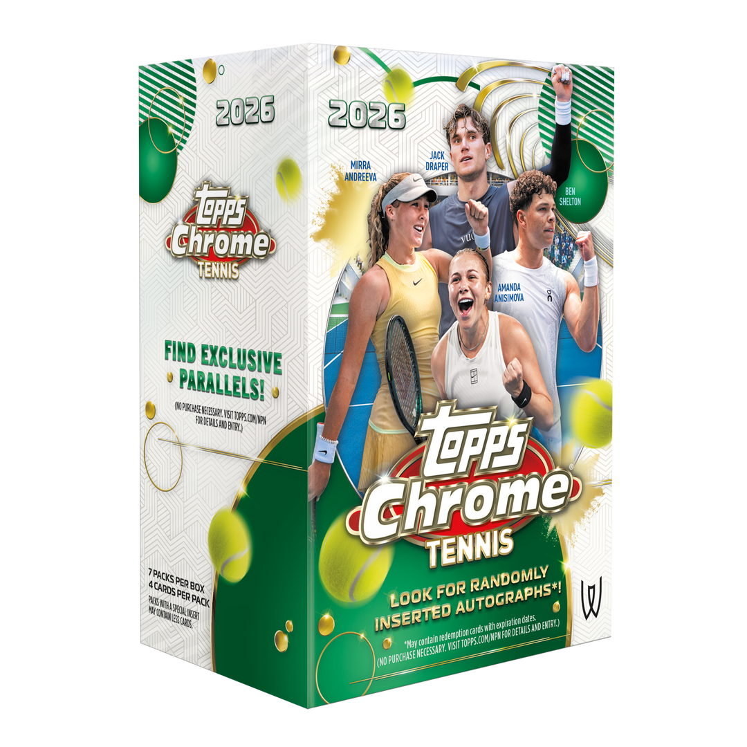 Topps Chrome Tennis 2026 Value Box PRE-ORDER