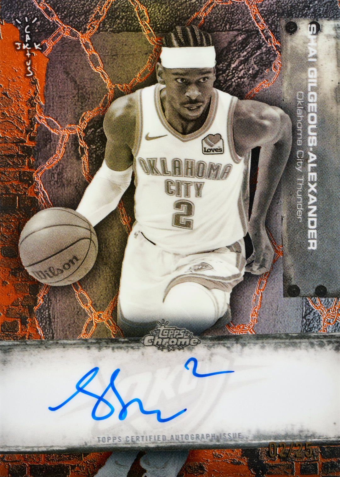 Topps NBA Cactus Jack Chrome 2025-26 Hobby Box