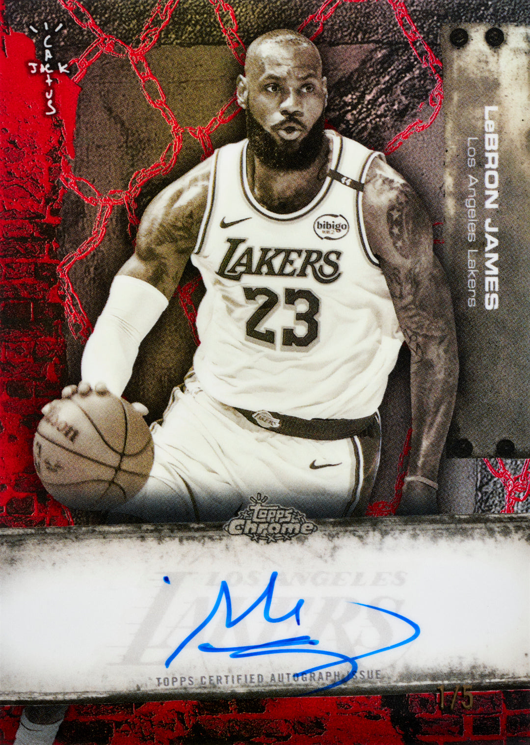 Topps NBA Cactus Jack Chrome 2025-26 Hobby Box