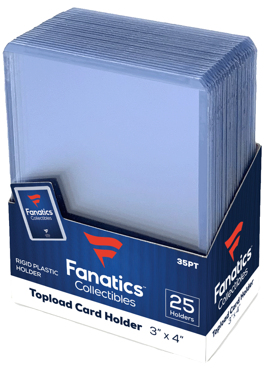 Fanatics Collectibles Top Loaders 35pt 25 Pieces