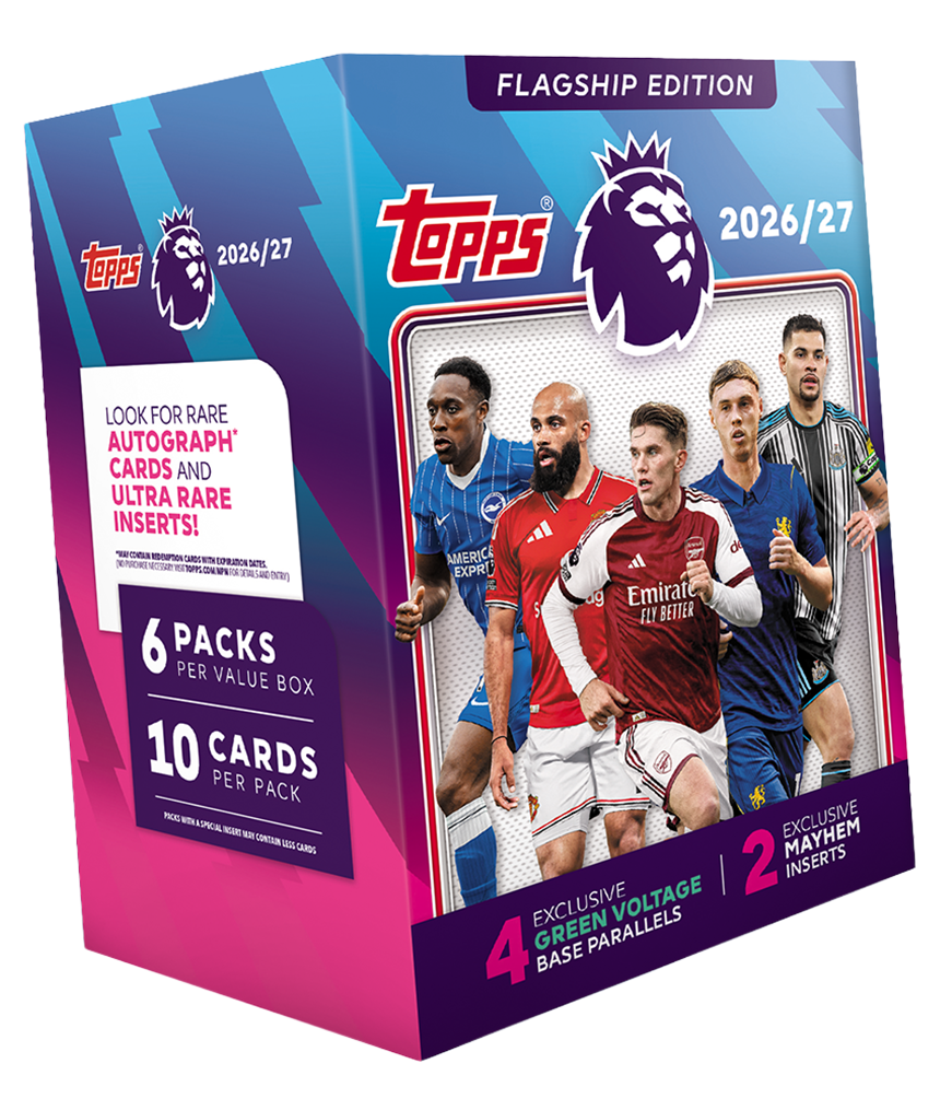 Topps Flagship Premier League 2026-27 Value Box - Pre Order