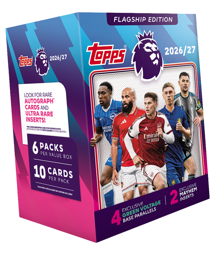 Topps Flagship Premier League 2026-27 Value Box - Pre Order