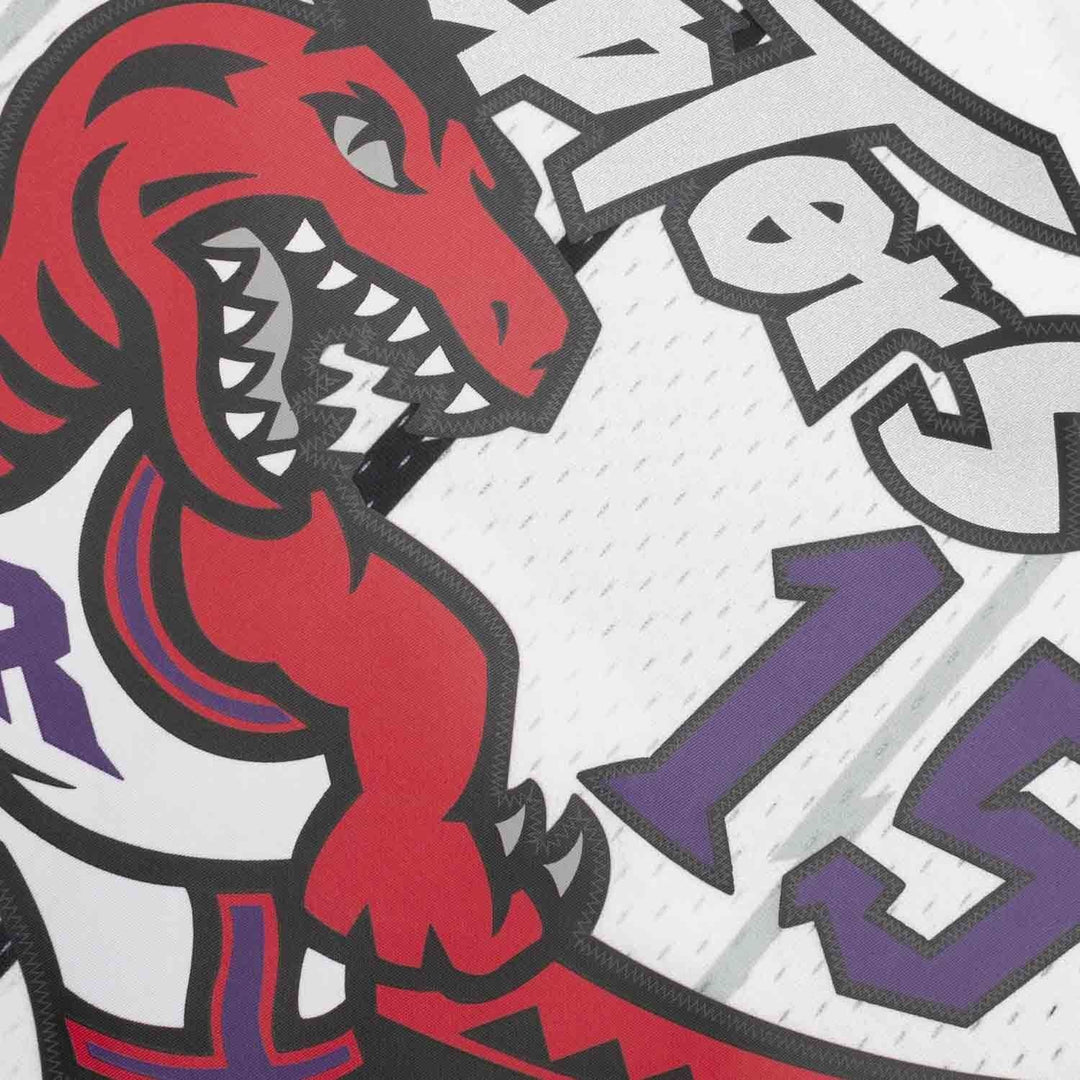 Vince Carter Toronto Raptors 1998-1999 Road White NBA Swingman Jersey Mitchell &amp; Ness