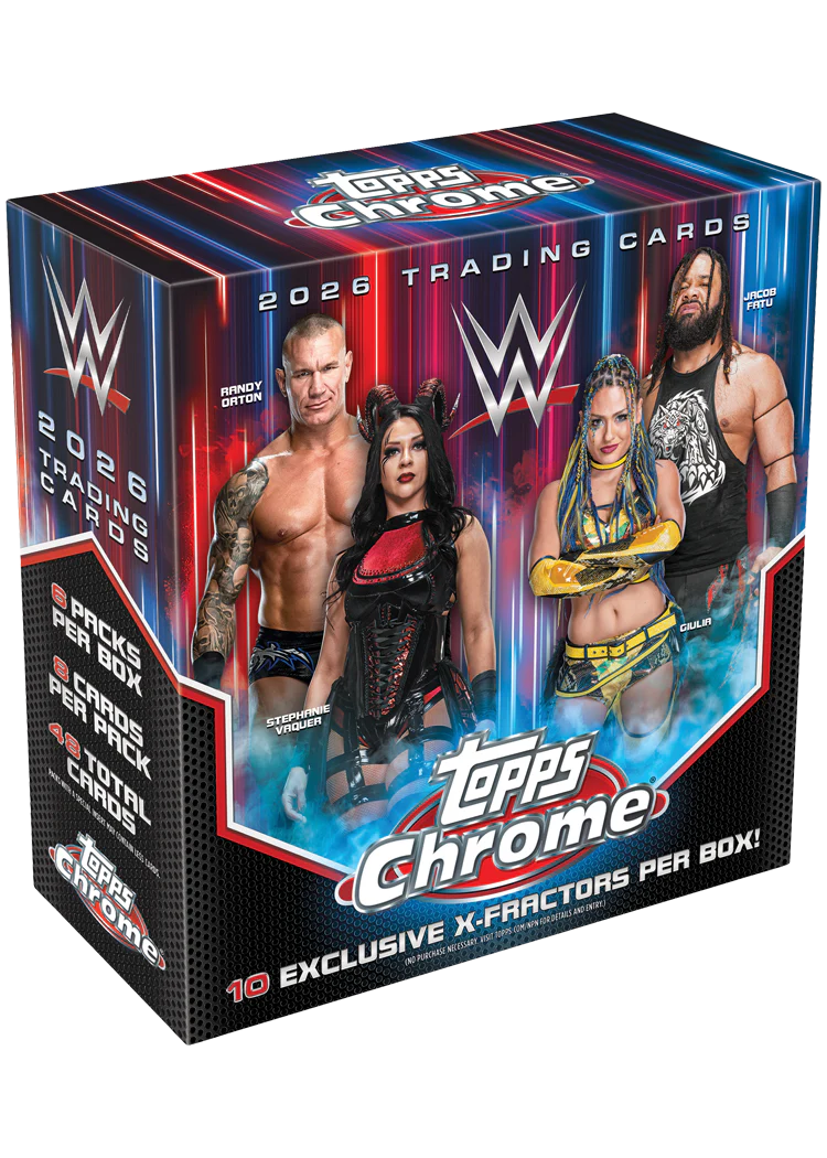 WWE Chrome 2026 Mega Box Topps