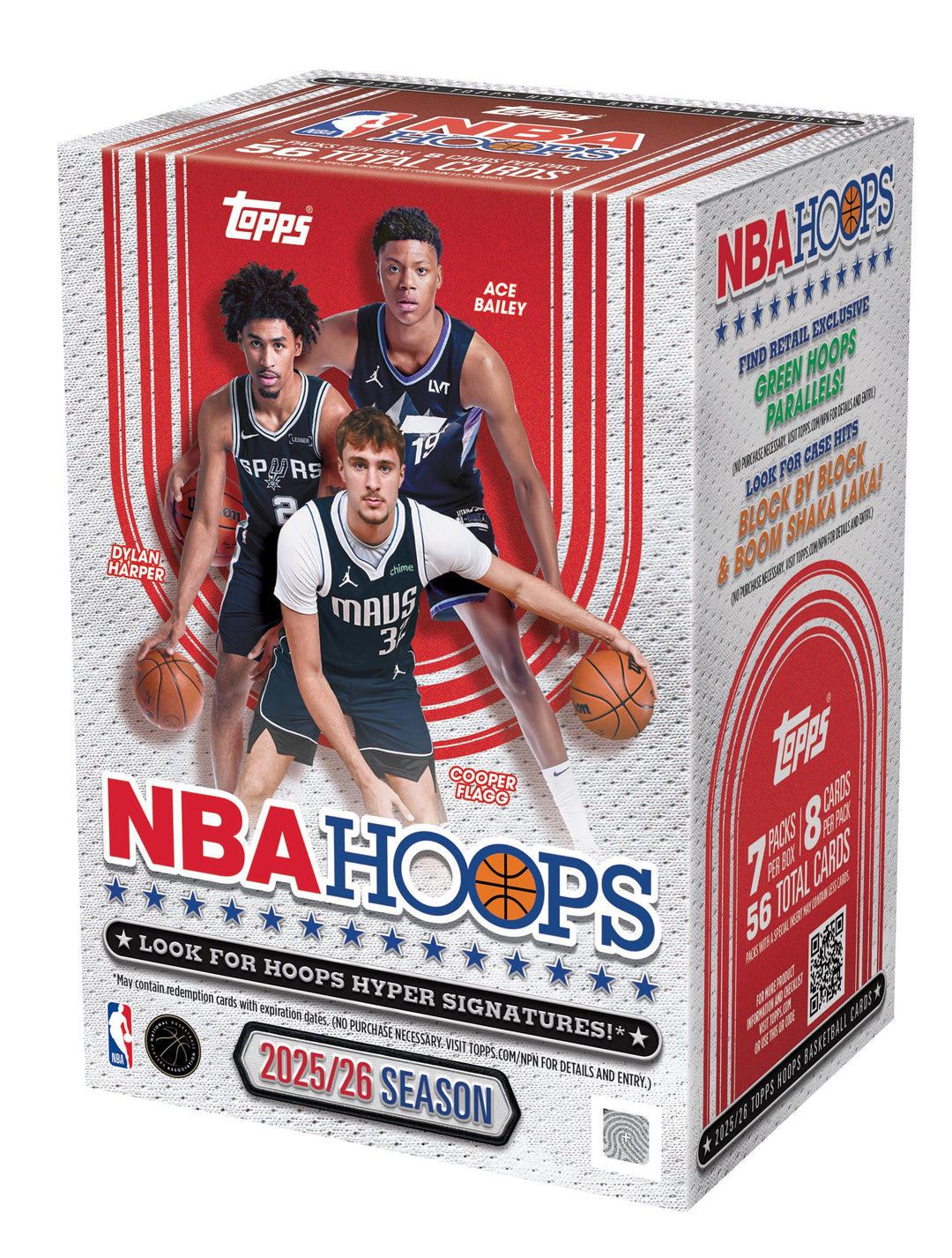 Topps NBA Hoops 2025-26 Value Box - Pre Order