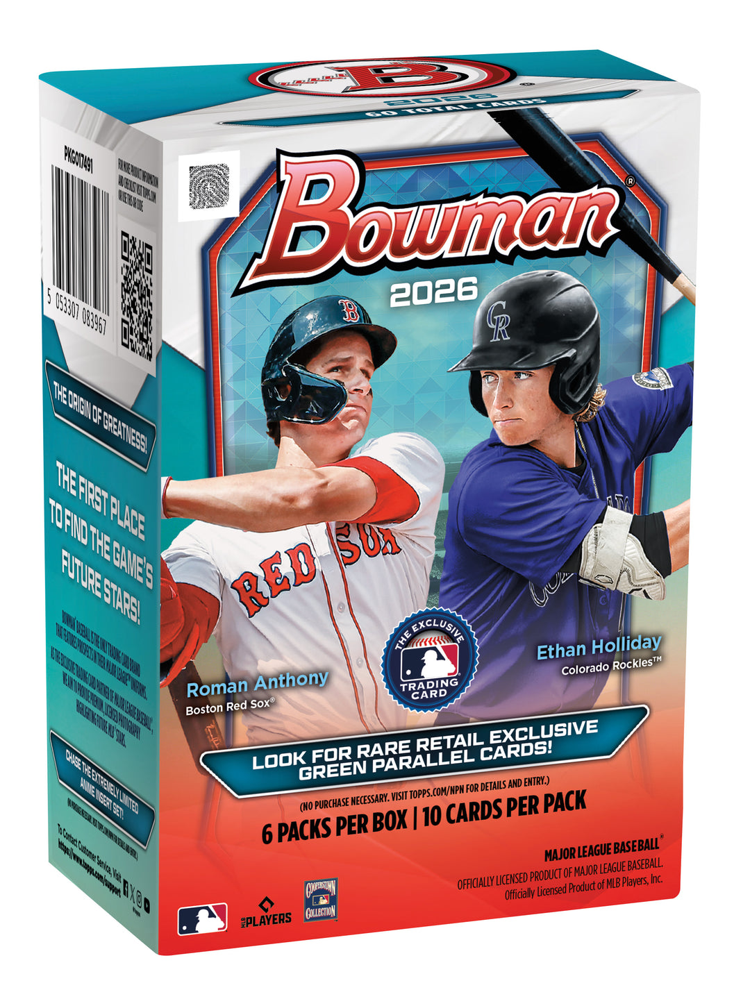 Topps Bowman Baseball 2026 Value Box - Pre Order