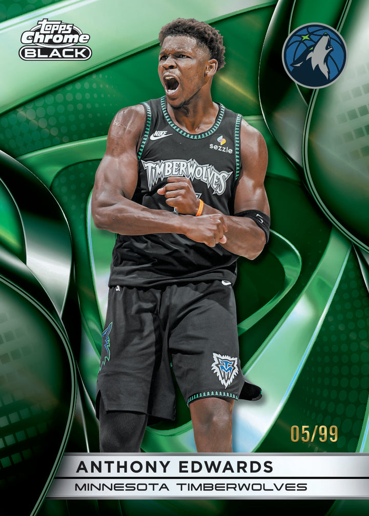 Topps Chrome Black Basketball 2025-26 Hobby Box