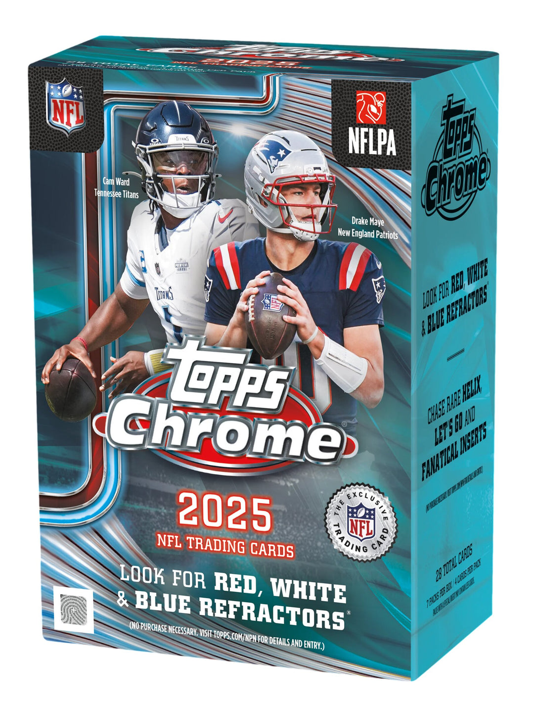 2025 Topps NFL Chrome Value Box