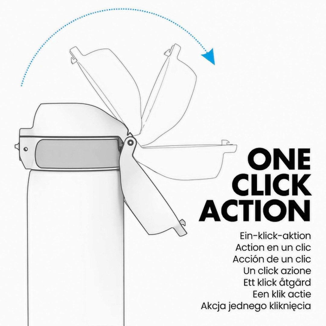 ION8 - One Touch Stainless Steel Waterbottle - NFL Multi Team