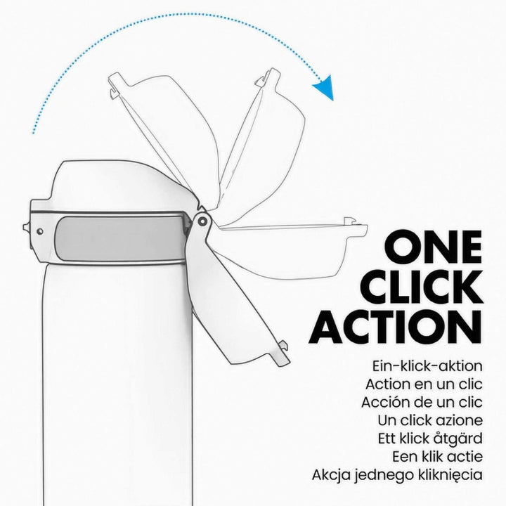 ION8 - One Touch Stainless Steel Waterbottle - NFL Multi Team