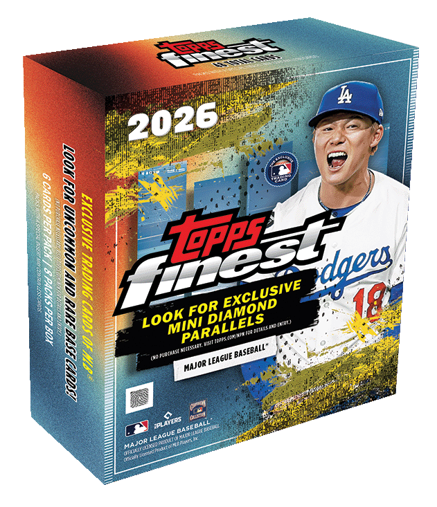 Topps Finest Baseball 2026 Mega Box - Pre Order