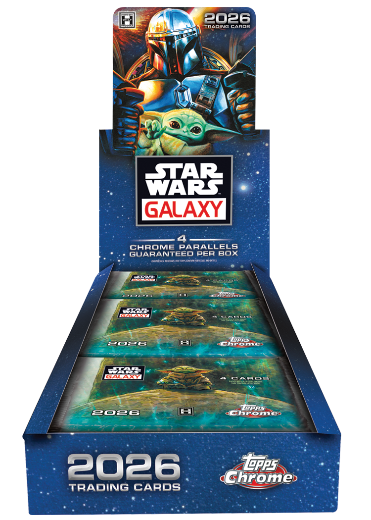 Topps Star Wars Chrome Galaxy 2026 Hobby Box