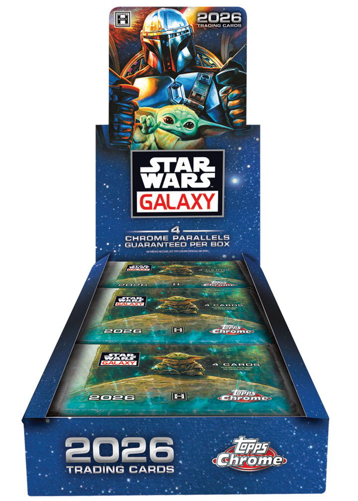 Topps Star Wars Chrome Galaxy 2026 Hobby Box