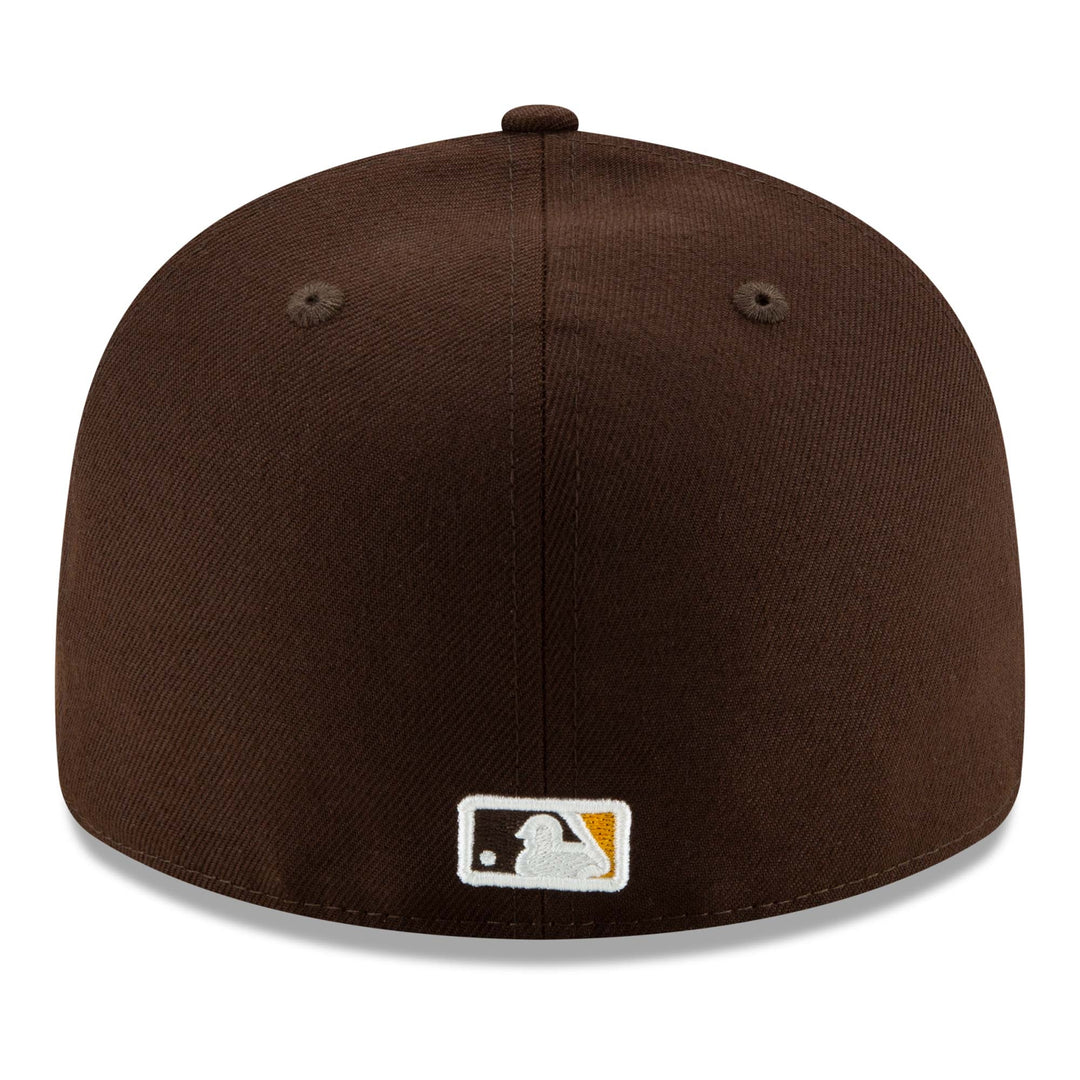 San Diego Padres MLB 59FIFTY Low Profile Fitted New Era Brown/Gold