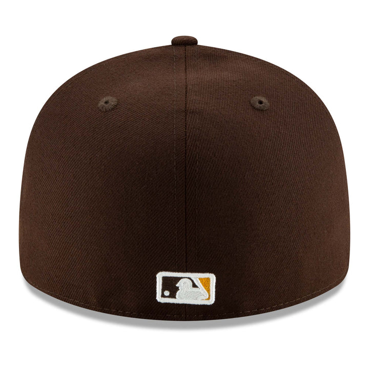 San Diego Padres MLB 59FIFTY Low Profile Fitted New Era Brown/Gold