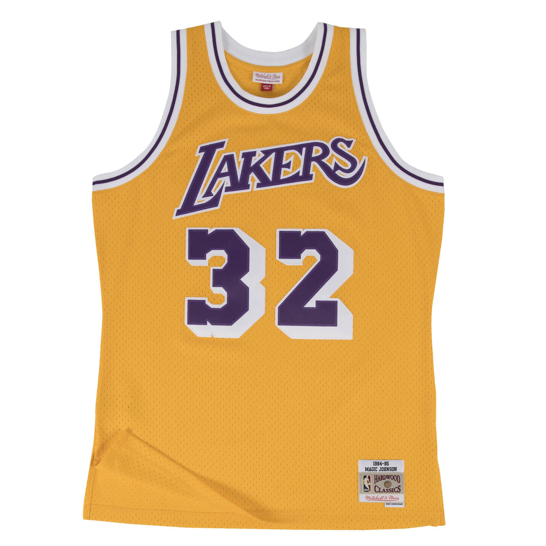 Mitchell &amp; Ness Swingman Jersey – Magic Johnson – LA Lakers – 1984-1985
