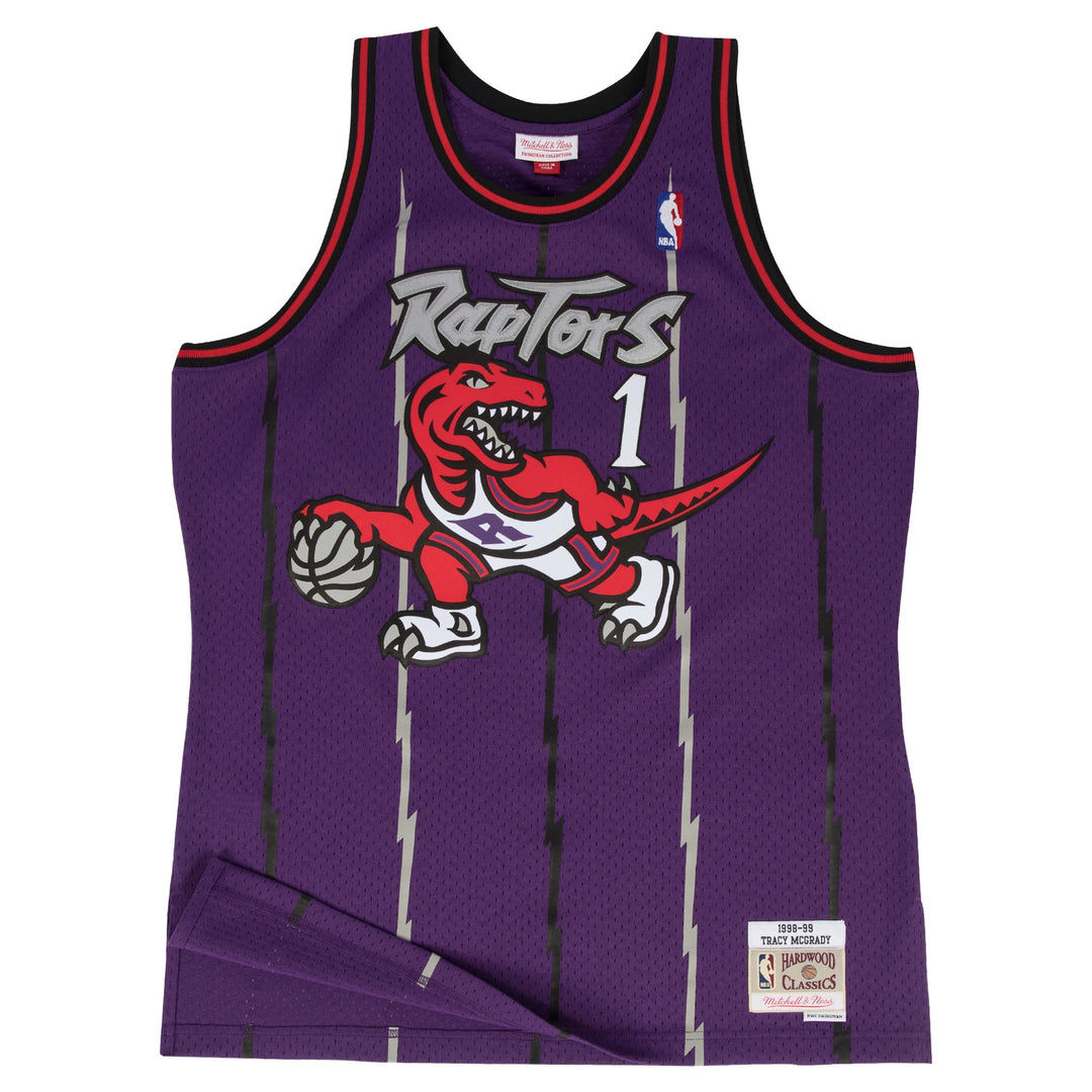 Mitchell &amp; Ness Swingman Jersey  - Tracy McGrady - Toronto Raptors - Purple - 1998-1999