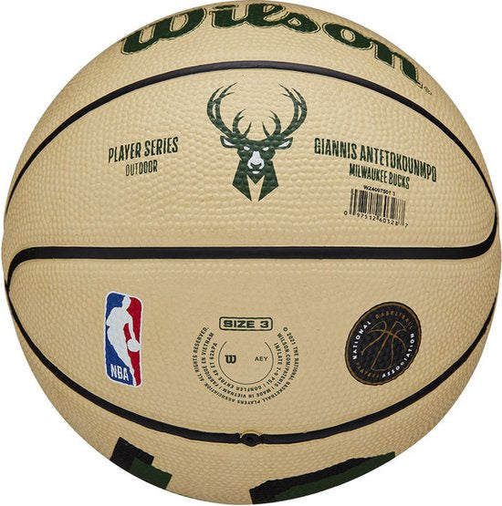 Wilson - Player Icon Mini Basketball - Giannis Antetokounmpo - Size 3