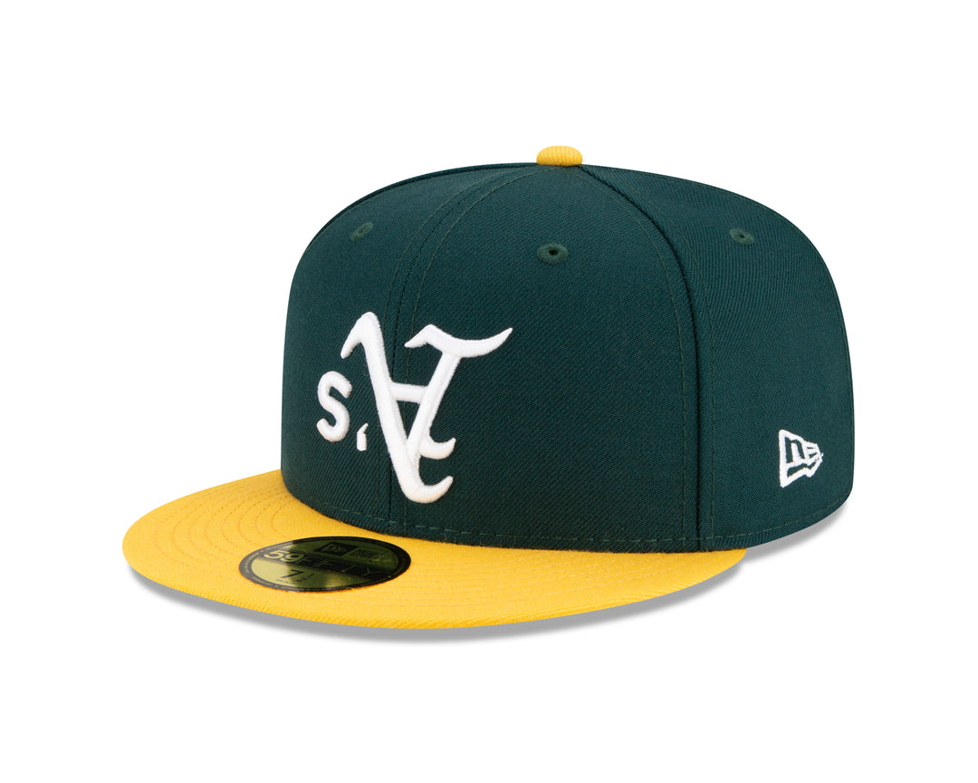 Oakland Athletics MLB Upside Down 59FIFTY Fitted New Era OTC