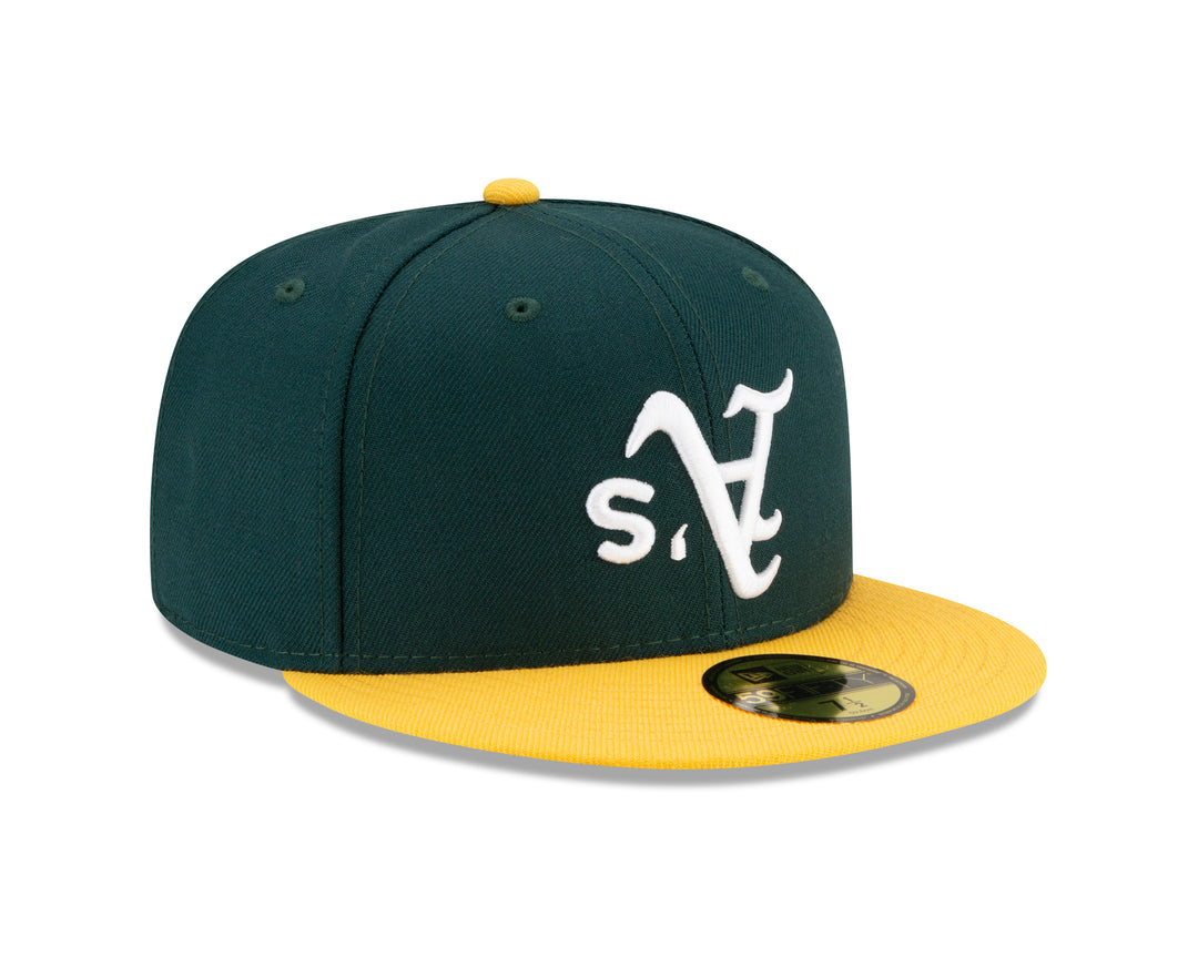 Oakland Athletics MLB Upside Down 59FIFTY Fitted New Era OTC