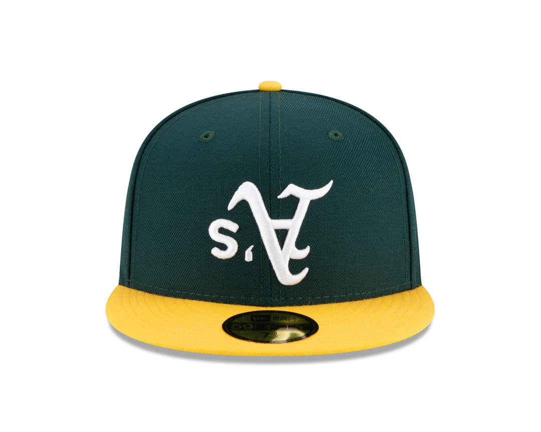 Oakland Athletics MLB Upside Down 59FIFTY Fitted New Era OTC
