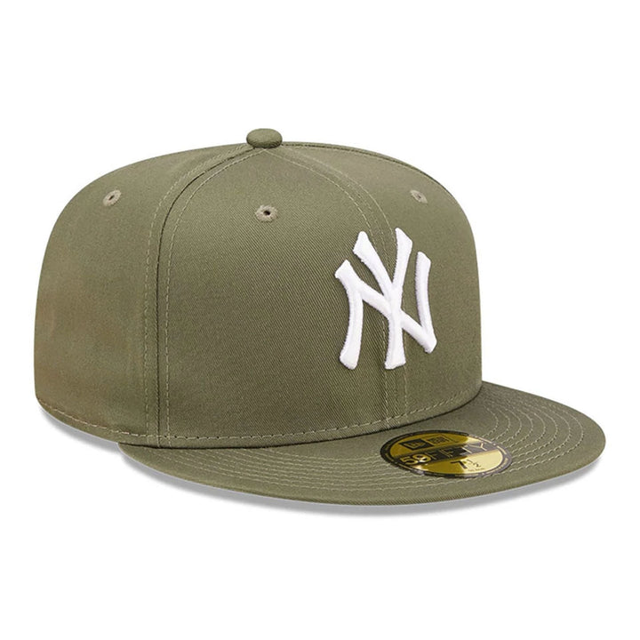 New York Yankees MLB League Essential 59FIFTY Fitted New Era Green/White