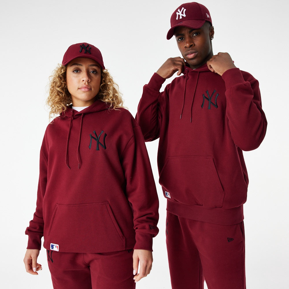 New Era - League Essential OS Hoody - New York Yankees - CARBLK
