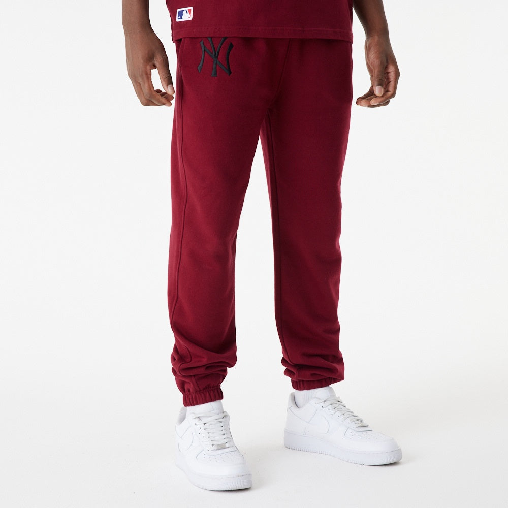 New Era - League Essential Jogger - New York Yankees - Dark Red