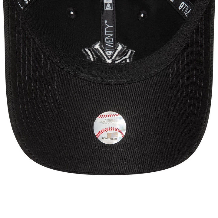 New York Yankees MLB League Essential 9Twenty Strapback New Era Black/Black