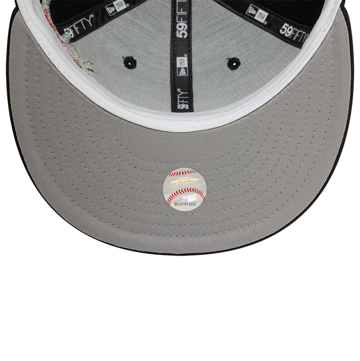 Branded New Era MLB Floral 59Fifty New Era Black/White