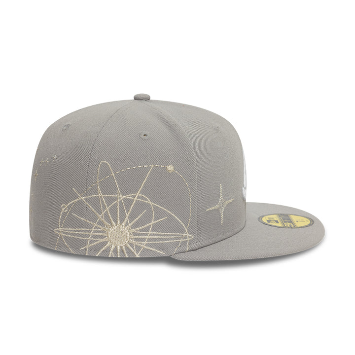 Atlanta Braves MLB Zodiac 59FIFTY Fitted New Era Grey