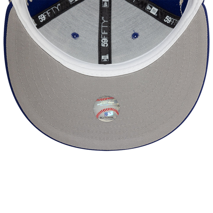 Los Angeles Dodgers MLB Zodiac 59FIFTY Fitted New Era Blue