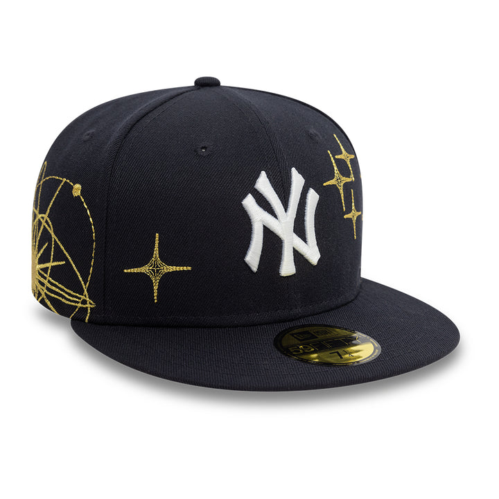 New York Yankees MLB Zodiac 59FIFTY Fitted New Era Navy