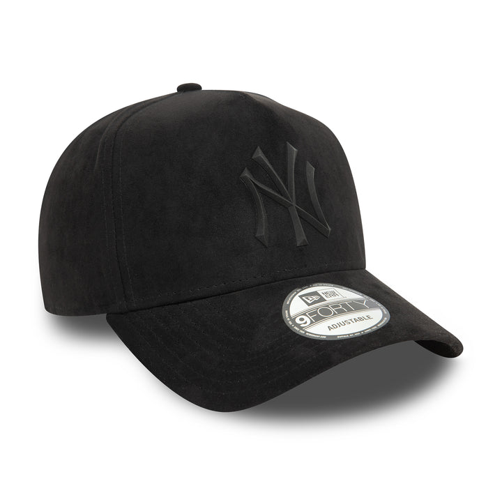 New York Yankees NBA Eframe Suede Snapback New Era Black