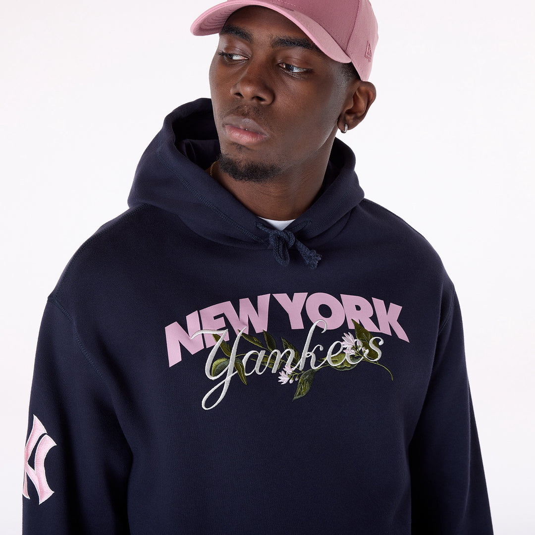 New Era - MLB Floral Graphic Hoodie - New York Yankees
