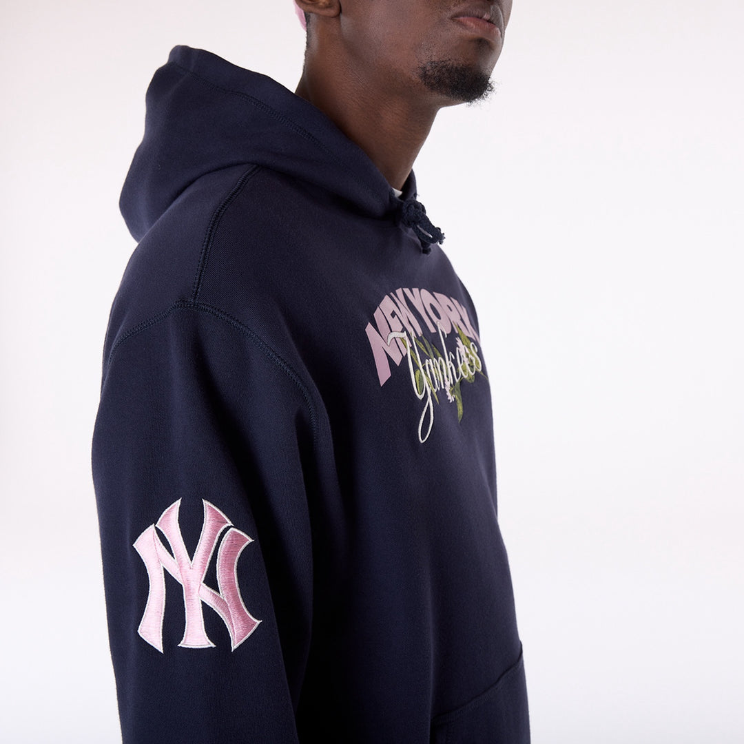 New Era - MLB Floral Graphic Hoodie - New York Yankees