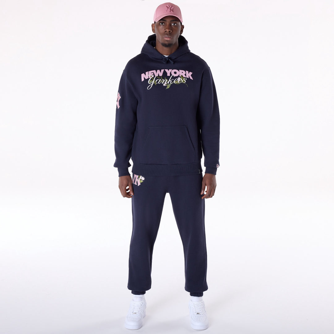 New Era - MLB Floral Graphic Hoodie - New York Yankees
